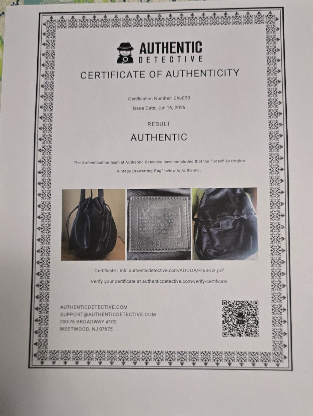 Coach Lexington 4180 Vintage 1998 Drawstring Bucket Bag Y2K Black Leather Italy - Picture 2 of 15